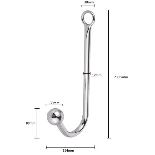 and Cuffs Hook with Anal Beaded Elegant 5334 Collar 0104